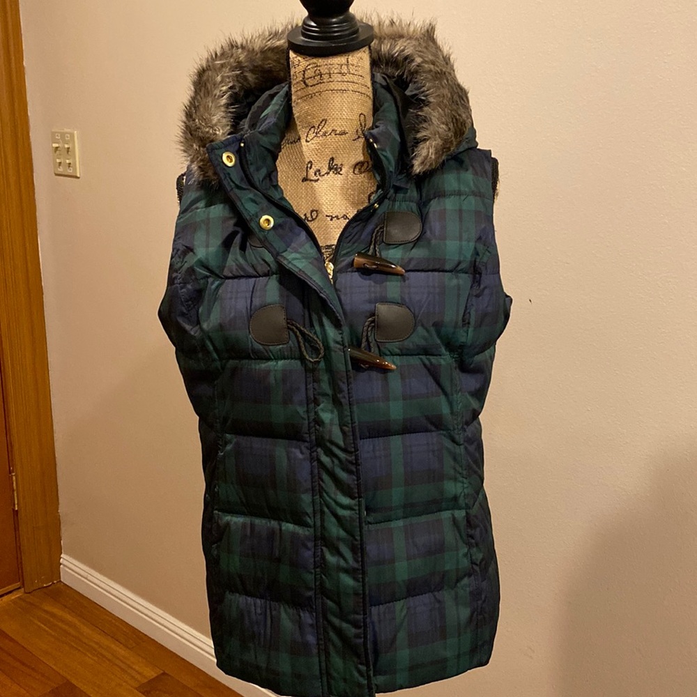 Charter club plaid vest